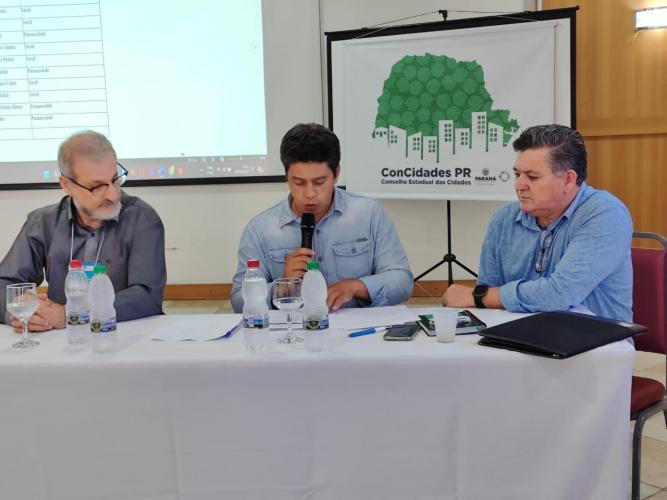 ConCidades-Pr aprova regimento da 7ª Conferência Estadual das Cidades