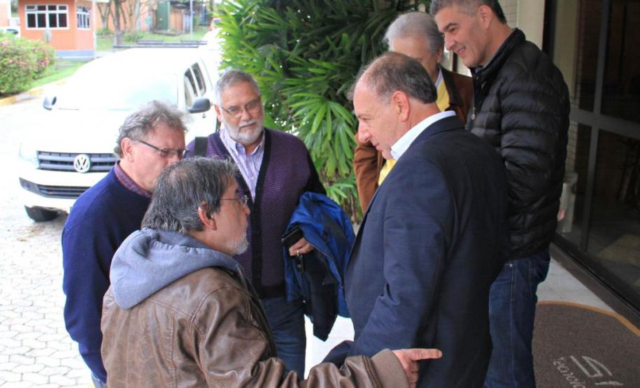 Fórum “Regiões Metropolitanas do Paraná”, no Auditório do Simepar, no Centro Politécnico