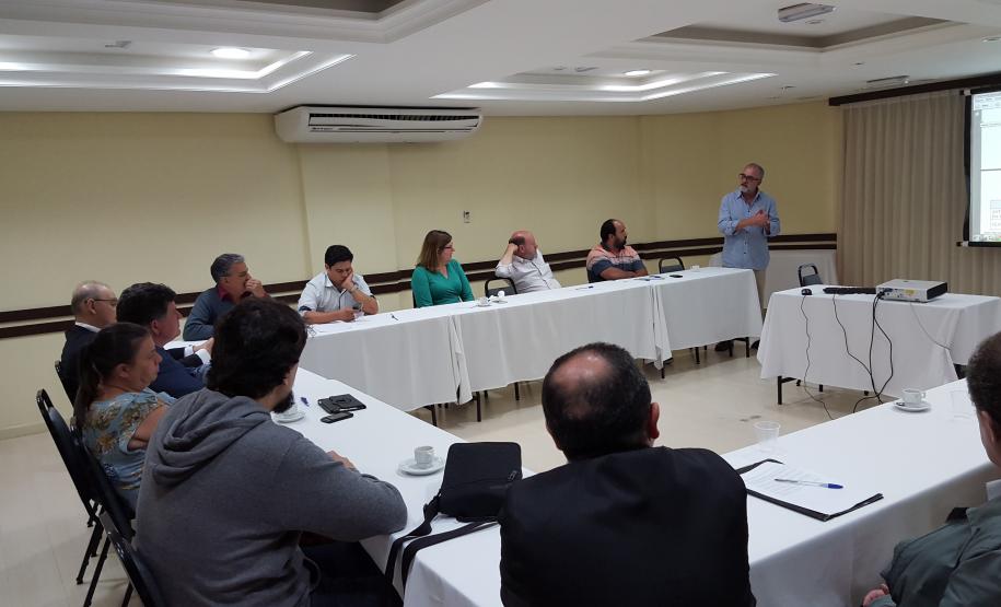 Nesta segunda-feira (23), aconteceu a Reunião Preparatória para a 6ª Conferência Estadual das Cidades para eleger a coordenação e debater o Regimento Interno da mesma.